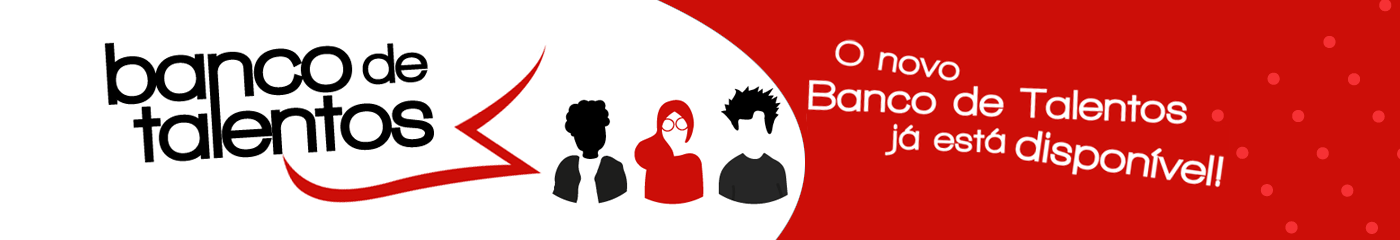 Banner sobre o Novo Banco de Talentos